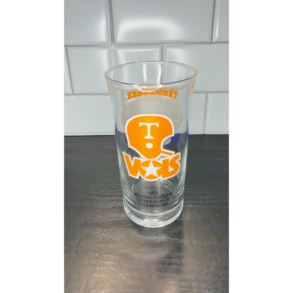 Vintage 1985 Hardee’s University of Tennessee Sugar Bowl Glass